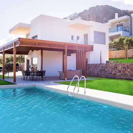 Luxury Villa U Kokkini Hani ภายนอก รูปภาพ