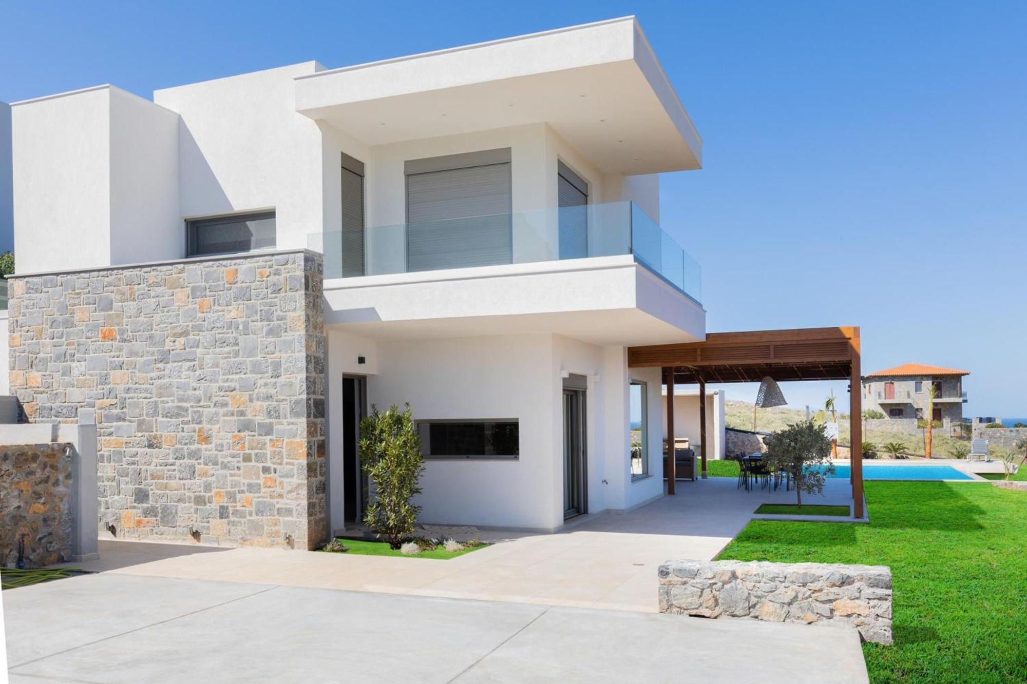 Luxury Villa U Kokkini Hani ภายนอก รูปภาพ