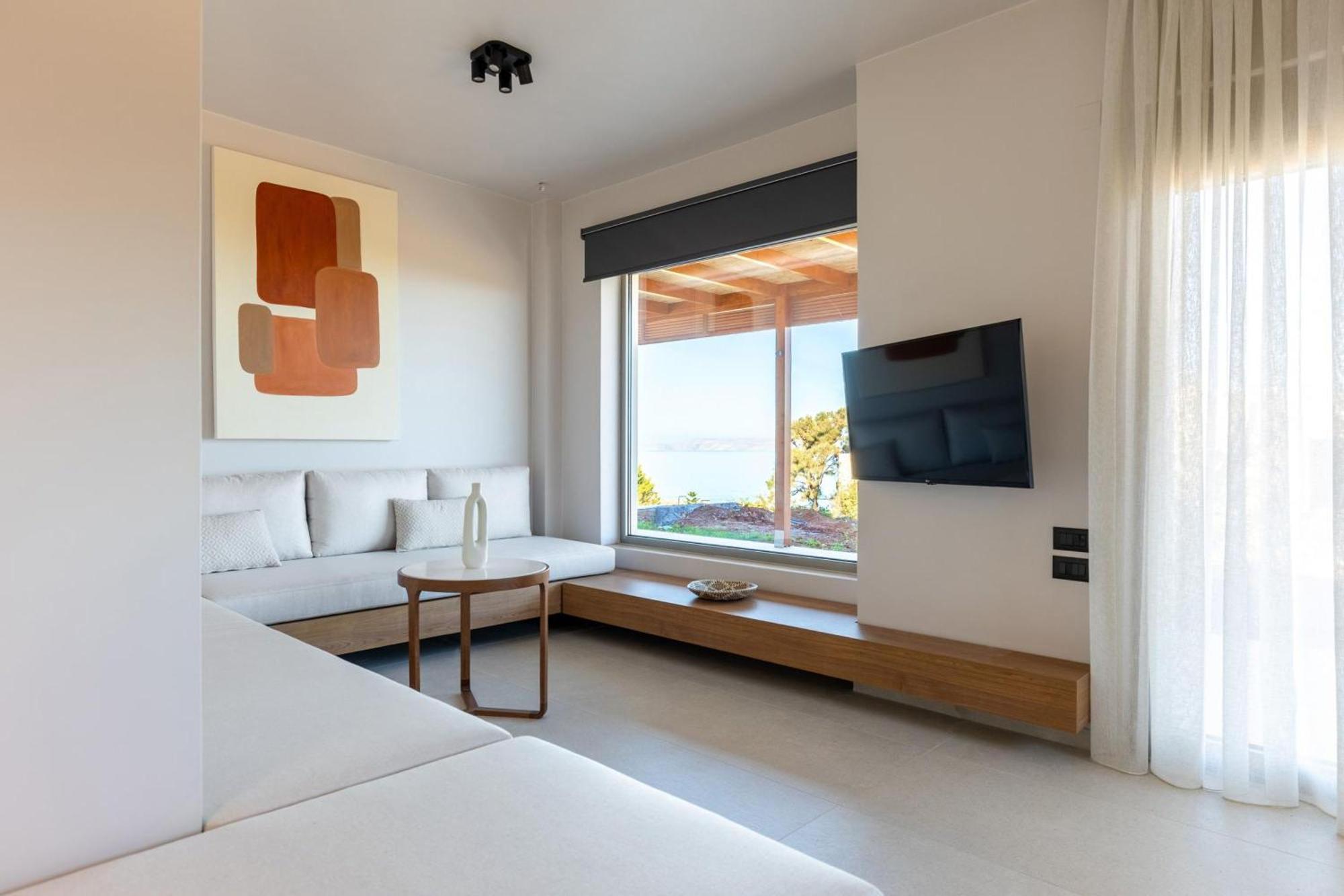 Luxury Villa U Kokkini Hani ภายนอก รูปภาพ