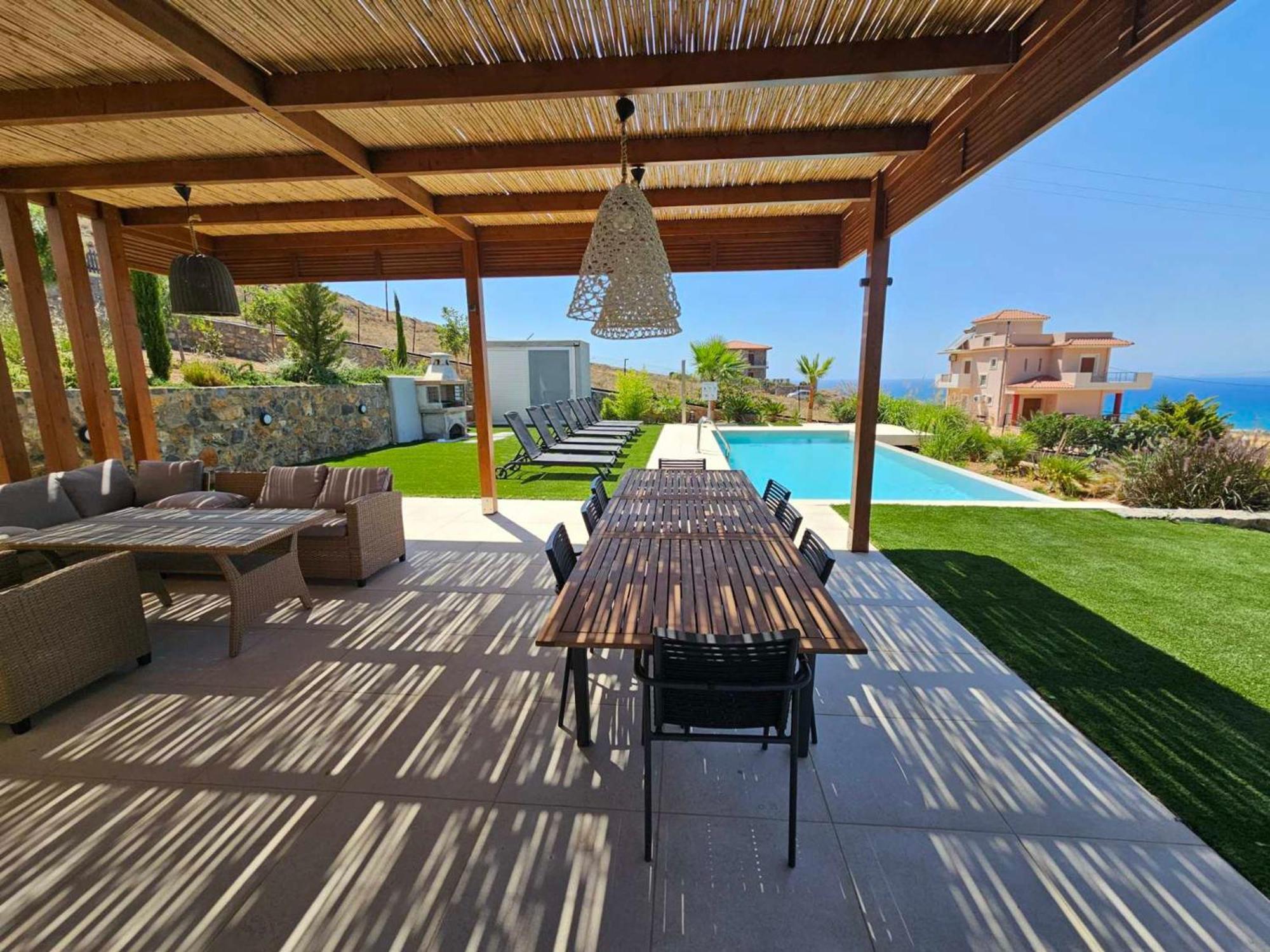 Luxury Villa U Kokkini Hani ภายนอก รูปภาพ